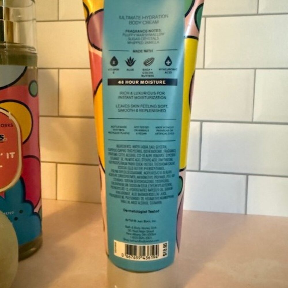 Bath and Body Works - BBW - Peepin' it Real - Body wash and Lotion for Easter - Picture 7 of 9